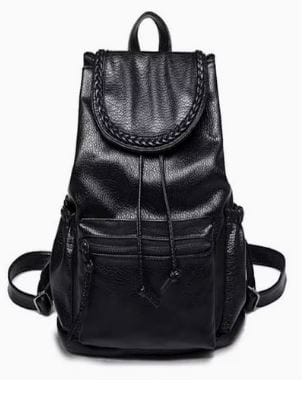 Dubkart Bags Soft Faux Leather Girls Backpack Travel Bag Knapsack