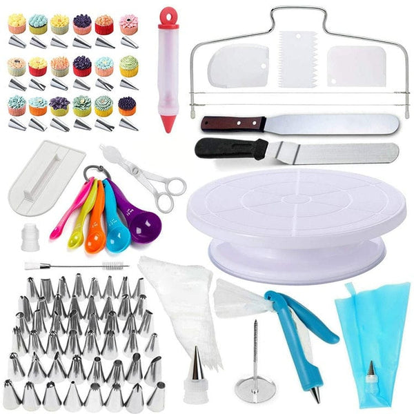 Dubkart Baking 100 PCS Empire Cake Decorating Baking Tool Set