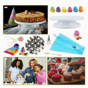 Dubkart Baking 100 PCS Empire Cake Decorating Baking Tool Set
