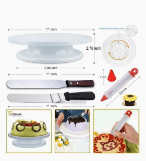 Dubkart Baking 100 PCS Empire Cake Decorating Baking Tool Set