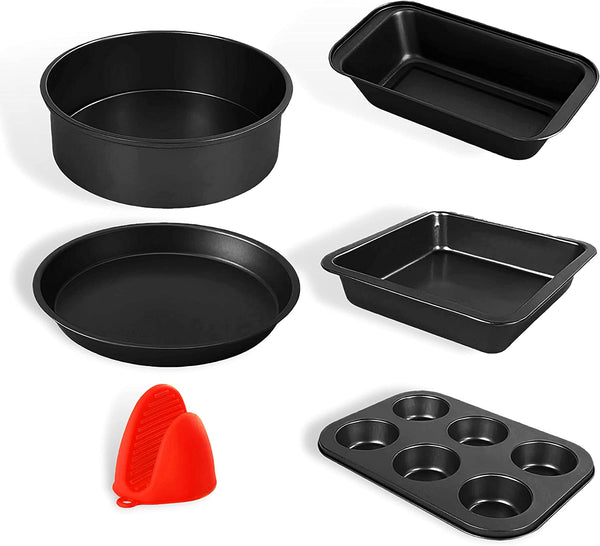 Dubkart Baking 5 Piece Cooking Baking Non Stick Bakeware Pan Set