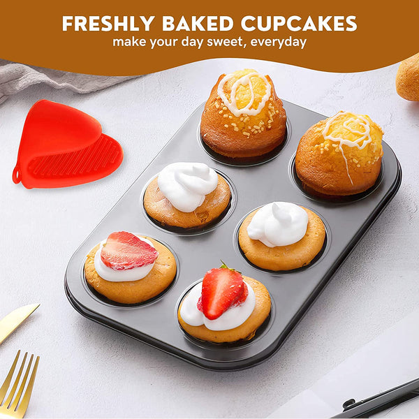 Dubkart Baking 5 Piece Cooking Baking Non Stick Bakeware Pan Set