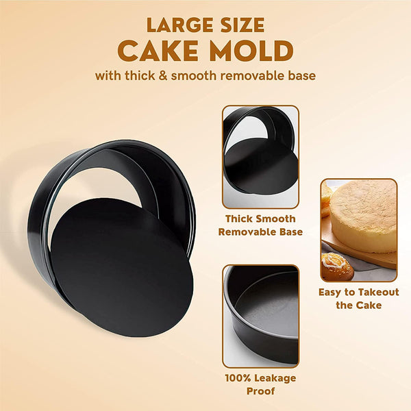 Dubkart Baking 5 Piece Cooking Baking Non Stick Bakeware Pan Set