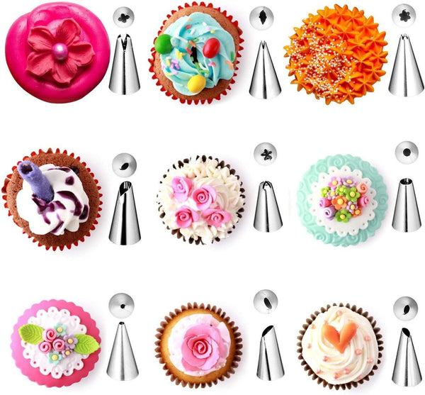 Dubkart Baking 62 PCS Cake Decorating Baking Tool Kit Set