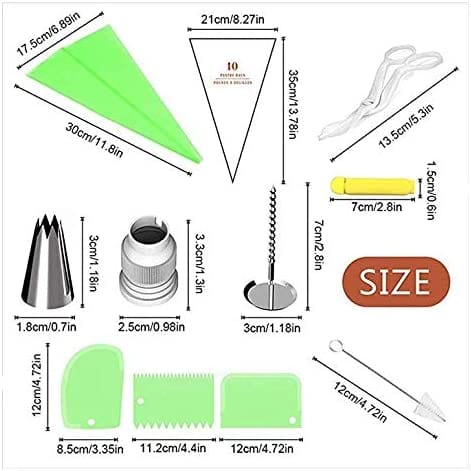 Dubkart Baking 62 PCS Cake Decorating Baking Tool Kit Set