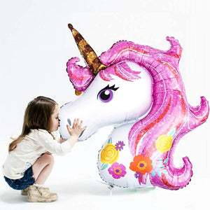 Dubkart Balloons 5in1 Unicorn Theme Party Balloons Kit Set