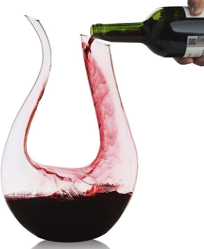 Dubkart Bartending 1.2L U Shape Wine Aerator Decanter