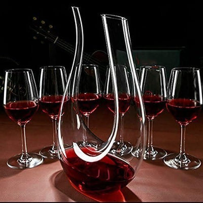 Dubkart Bartending 1.2L U Shape Wine Aerator Decanter
