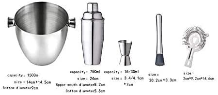 Dubkart Bartending 16 PCS Bartender Cocktail Shaker Kit Set Barware