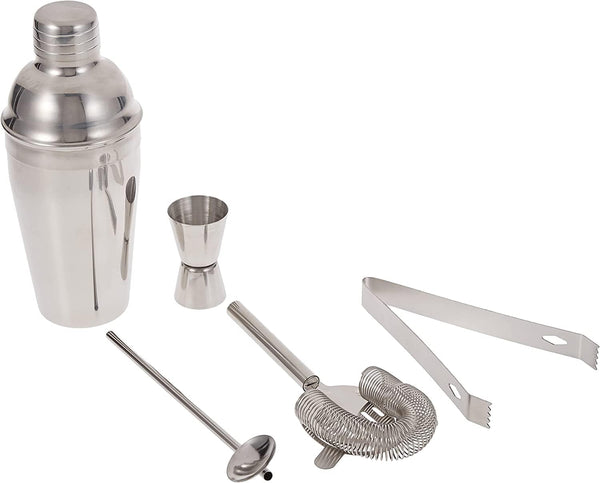 Dubkart Bartending 5 PCS Cocktail Shaker Bartender Tool Set