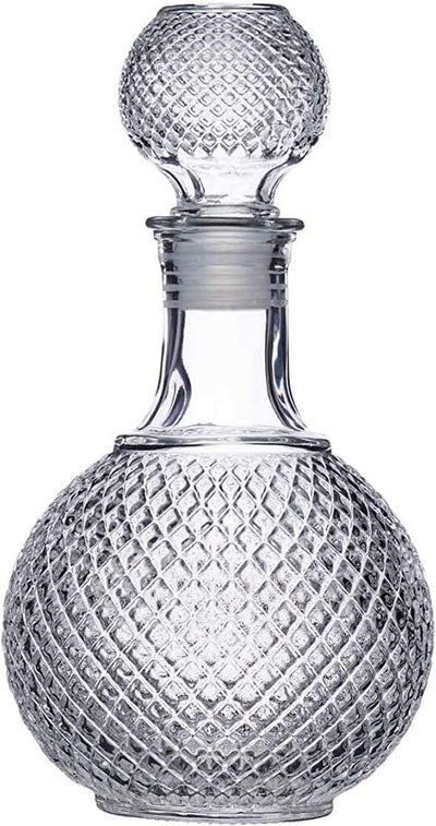 Dubkart Bartending Whiskey Glass Bottle Decanter for Home Bar