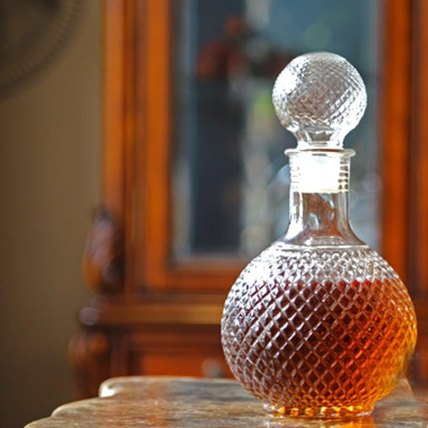 Dubkart Bartending Whiskey Glass Bottle Decanter for Home Bar
