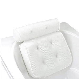 Dubkart Bathtub Jacuzzi Pillow with Non-Slip Suction Cups