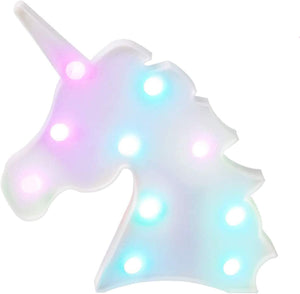 Dubkart Battery Operated Unicorn LED Night Lamp