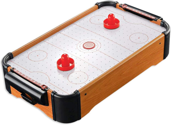 Dubkart Board games Wooden Mini Air Hockey Tabletop Game Battery Operated