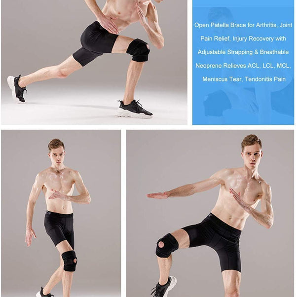 Dubkart Breathable Adjustable Knee Brace Support Sleeve