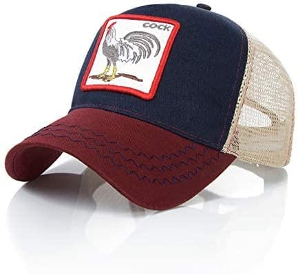Dubkart Caps Navy Cotton Snapback Baseball Cap Hat