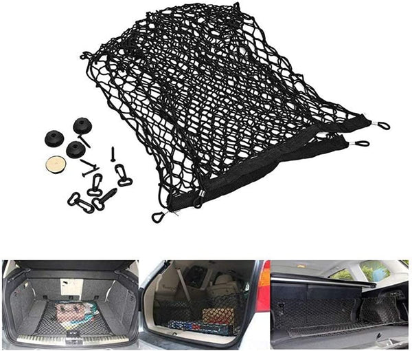 Dubkart Car Boot Trunk Cargo Storage Organizer Net