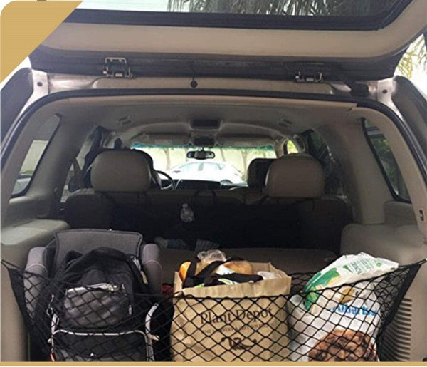 Dubkart Car Boot Trunk Cargo Storage Organizer Net