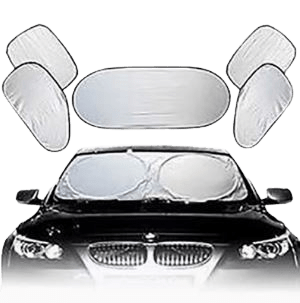 Dubkart Car protection 6-Piece Car Window Sunshade Sun Screen Shade Protection