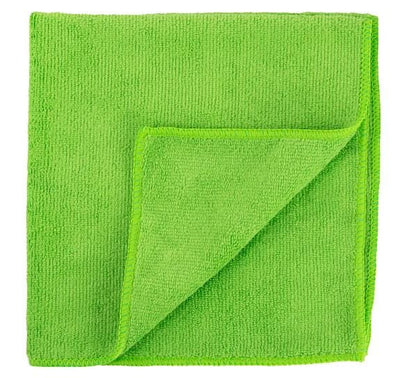 Dubkart Cleaning 5 PCS Green Microfiber Cloth Set Car Home Cleaning