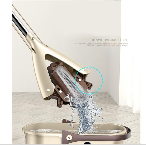 Dubkart Cleaning Super Absorbent Double Roller Sponge PVA Mop