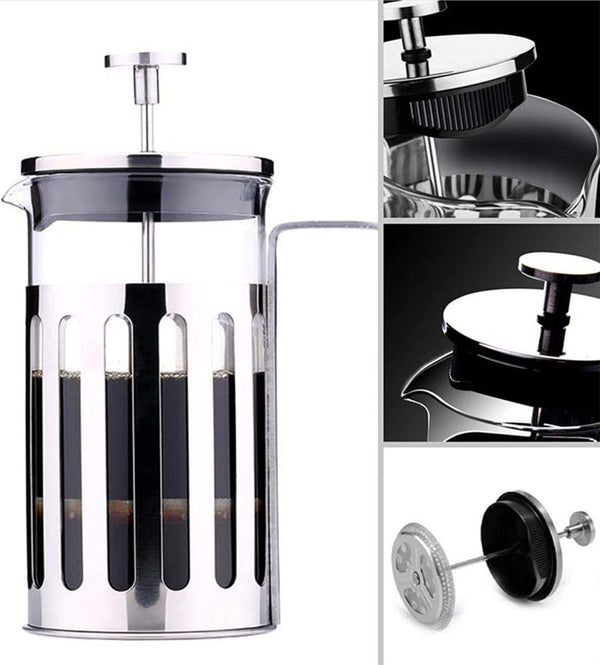 Dubkart Coffee accessories French Press Coffee Espresso Maker Pot 350ML
