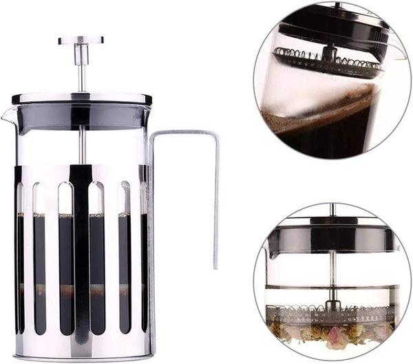 Dubkart Coffee accessories French Press Coffee Espresso Maker Pot 350ML