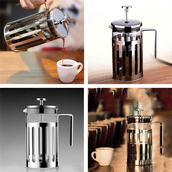 Dubkart Coffee accessories French Press Coffee Espresso Maker Pot 350ML