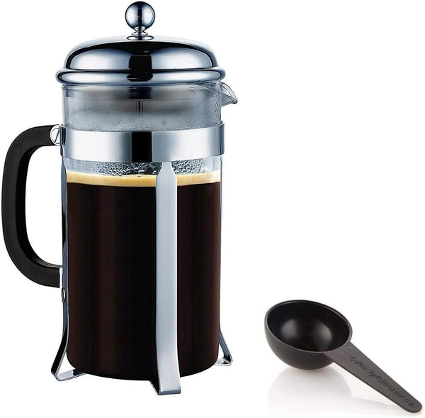 Dubkart Coffee accessories Glass Coffee French Press Tea Maker 350 ml