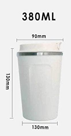 Dubkart Coffee accessories Insulated Leakproof Coffee Mug 380ml
