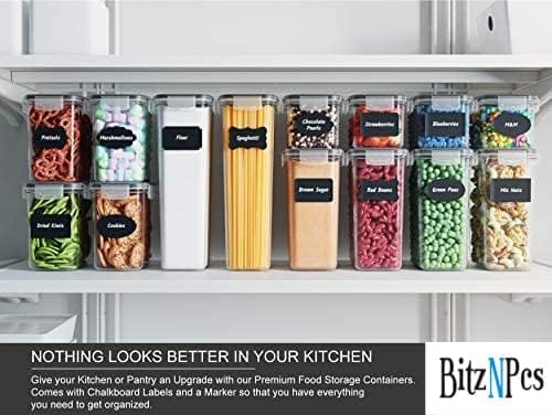 Dubkart Containers & Storage 24 PCS Airtight Kitchen Food Storage Containers