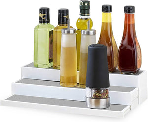 Dubkart Containers & Storage 3 Tier Spice Bottle Shelf Rack