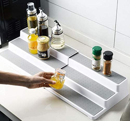 Dubkart Containers & Storage 3 Tier Spice Bottle Shelf Rack