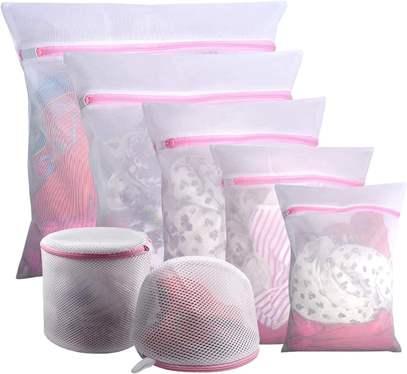 Dubkart Containers & Storage 7 PCS Mesh Laundry Storage Organizer Bags for Delicates