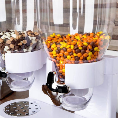 Dubkart Containers & Storage Airtight Double Container Cereal Candy Dispenser