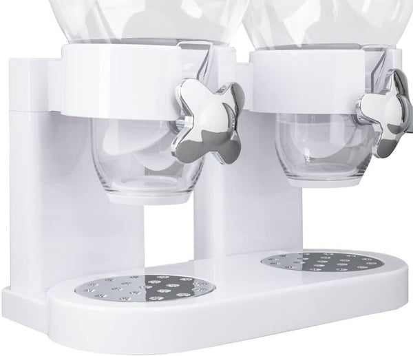 Dubkart Containers & Storage Airtight Double Container Cereal Candy Dispenser