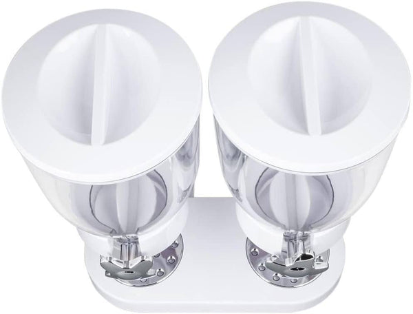 Dubkart Containers & Storage Airtight Double Container Cereal Candy Dispenser