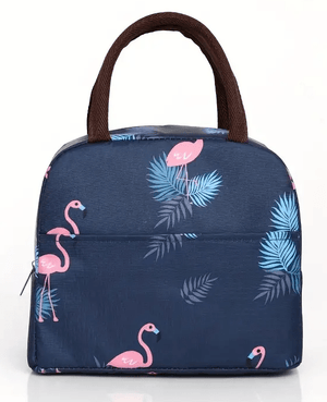 Dubkart Containers & Storage Flamingo Printed Bento Waterproof Insulated Hot Cool Food Lunch Bag