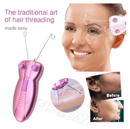 Dubkart Cordless Electric Facial Epilator Threading Hair Remover