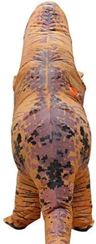 Dubkart Costumes Inflatable T-Rex Dinosaur Costume for Adults 2.2 Meters