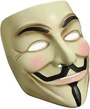 Dubkart Costumes Vendetta Face Mask Money Heist Anonymous Halloween