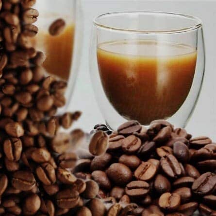 Dubkart Cups and glasses 6 PCS Double Walled Glass Coffee Cups (Small 80ml)