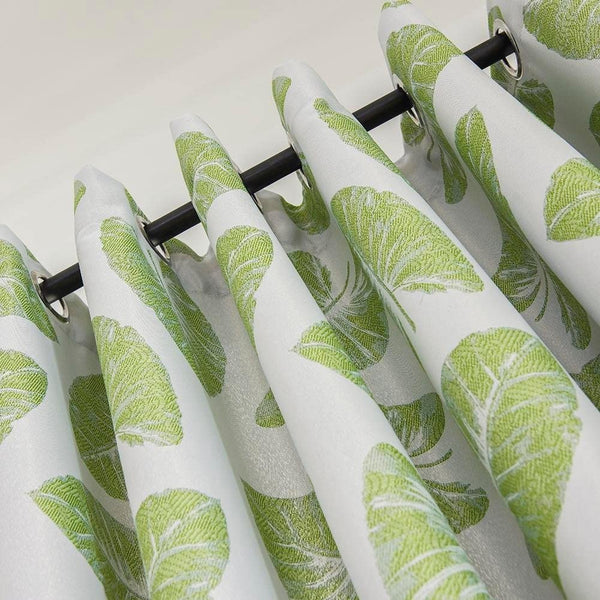 Dubkart Curtains & Drapes Banana Leaf Blackout Window Curtains 1.4m x 2.5m