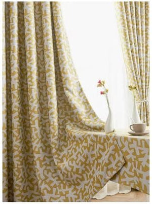 Dubkart Curtains & Drapes Nordic Style Tree Branch Printed Blackout Curtain 200 x 270 cms