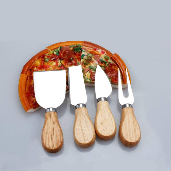 Dubkart Cutlery 4 PCS Cheese Slicer Knives Set