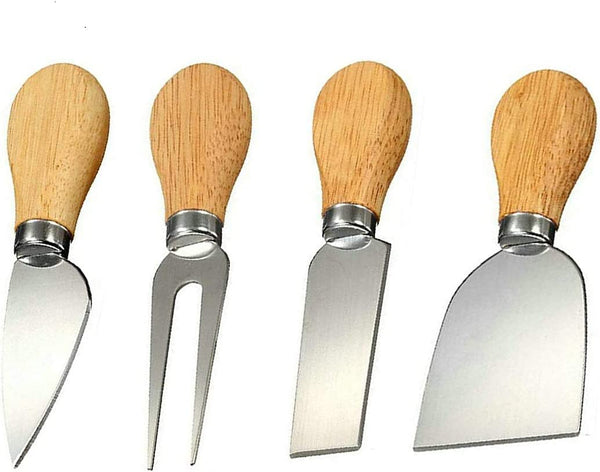Dubkart Cutlery 4 PCS Cheese Slicer Knives Set