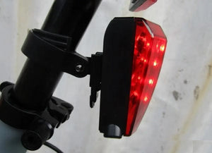 DubKart Cycling Bicycle Flashing Tail Rear Safety Light