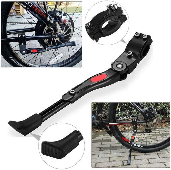 Dubkart Cycling Bicycle Kick Side Stand Adjustable Foldable