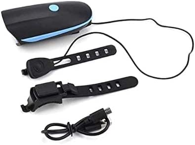 DubKart Cycling Bicycle LED Electric Horn & Flashlight with USB Charging